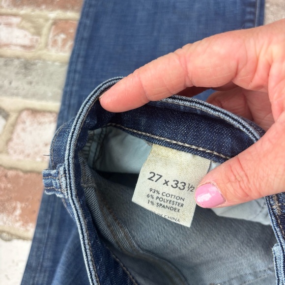BKE Stella Bootcut Medium Wash Denim Blue Jeans Size 27L mid/low Rise denim - Picture 8 of 8